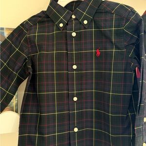 Ralph Lauren Toddler Boy Plaid Shirt